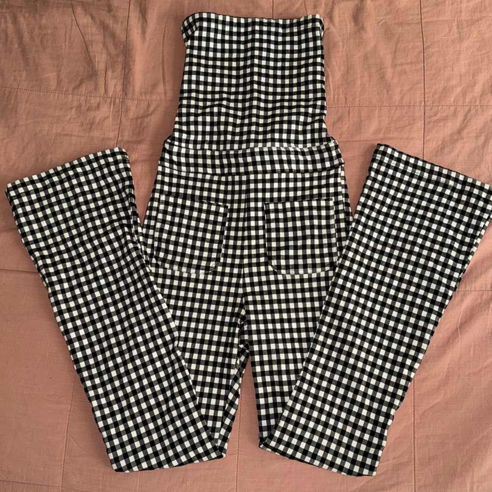 Adika Checkered Jumpsuit